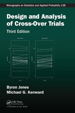 Couverture de l’ouvrage Design and Analysis of Cross-Over Trials