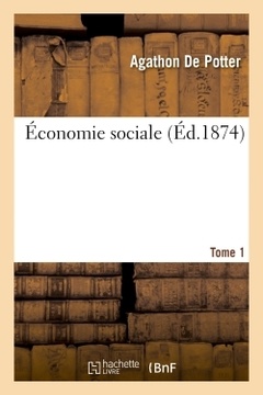 Couverture de l’ouvrage Économie sociale. Tome 1