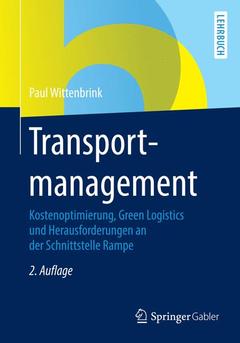 Couverture de l’ouvrage Transportmanagement