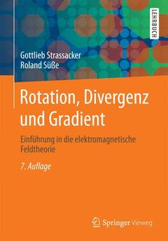 Couverture de l’ouvrage Rotation, Divergenz und Gradient
