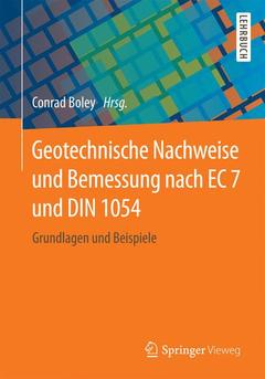 Couverture de l’ouvrage Geotechnische Nachweise und Bemessung nach EC 7 und DIN 1054