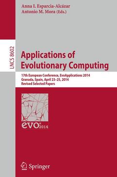 Cover of the book Applications of Evolutionary Computation