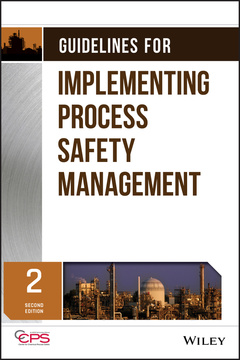 Couverture de l’ouvrage Guidelines for Implementing Process Safety Management