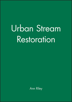 Couverture de l’ouvrage Urban Stream Restoration