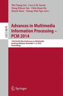 Couverture de l’ouvrage Advances in Multimedia Information Processing - PCM 2014