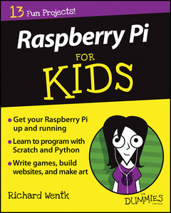 Couverture de l’ouvrage Raspberry Pi For Kids For Dummies
