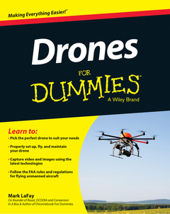 Couverture de l’ouvrage Drones For Dummies