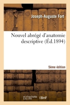 Couverture de l’ouvrage Nouvel abrégé d'anatomie descriptive 5e édition