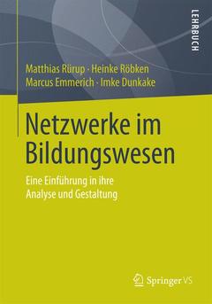 Couverture de l’ouvrage Netzwerke im Bildungswesen