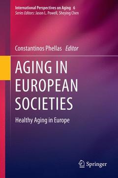 Couverture de l’ouvrage Aging in European Societies