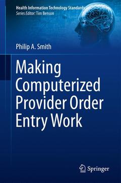 Cover of the book Making Computerized Provider Order Entry Work