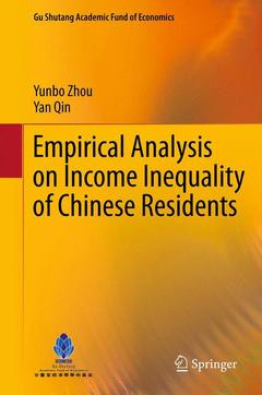 Couverture de l’ouvrage Empirical Analysis on Income Inequality of Chinese Residents