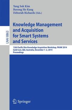 Cover of the book Knowledge Management and Acquisition for Smart Systems and Services