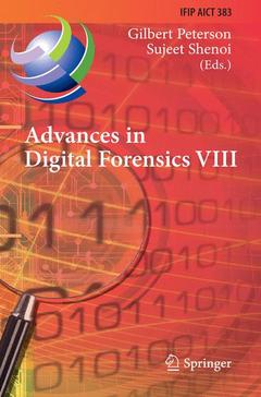 Cover of the book Advances in Digital Forensics VIII