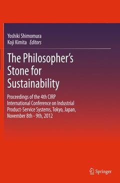 Couverture de l’ouvrage The Philosopher's Stone for Sustainability
