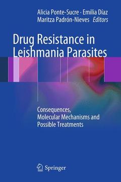 Couverture de l’ouvrage Drug Resistance in Leishmania Parasites