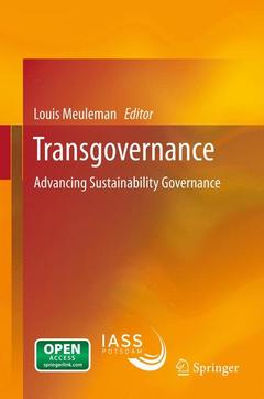 Cover of the book Transgovernance