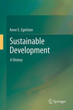 Couverture de l’ouvrage Sustainable Development