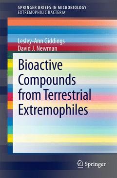 Couverture de l’ouvrage Bioactive Compounds from Terrestrial Extremophiles