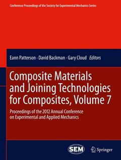 Couverture de l’ouvrage Composite Materials and Joining Technologies for Composites, Volume 7