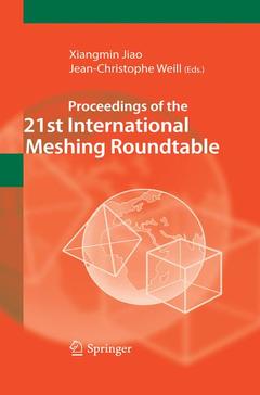 Couverture de l’ouvrage Proceedings of the 21st International Meshing Roundtable