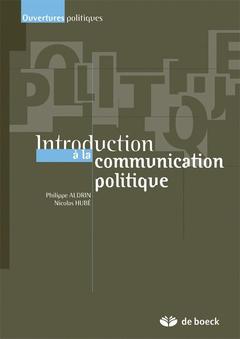 Cover of the book Introduction à la communication politique