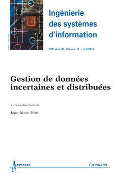 Couverture de l’ouvrage Ingénierie des systèmes d'information RSTI série ISI Volume 19 N° 4/Juillet-Août 2014