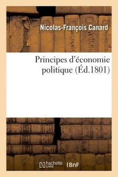 Couverture de l’ouvrage Principes d'économie politique