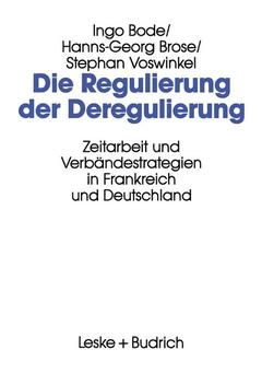 Cover of the book Die Regulierung der Deregulierung