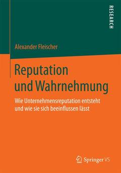 Cover of the book Reputation und Wahrnehmung