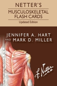 Couverture de l’ouvrage Netter's Musculoskeletal Flash Cards Updated Edition