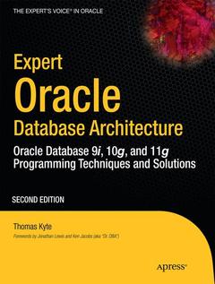 Couverture de l’ouvrage Expert Oracle Database Architecture