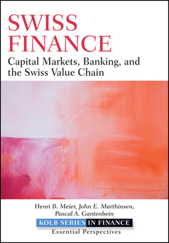 Couverture de l’ouvrage Swiss Finance