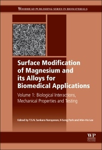 Couverture de l’ouvrage Surface Modification of Magnesium and its Alloys for Biomedical Applications