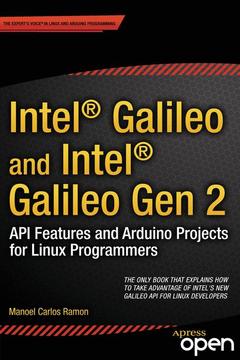 Couverture de l’ouvrage Intel Galileo and Intel Galileo Gen 2