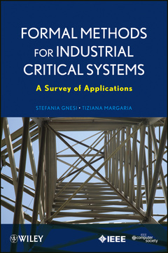 Cover of the book Formal Methods for Industrial Critical Systems