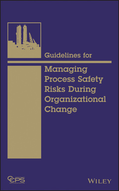 Cover of the book Guidelines for Managing Process Safety Risks During Organizational Change