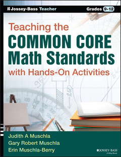 Couverture de l’ouvrage Teaching the Common Core Math Standards with Hands-On Activities, Grades 9-12