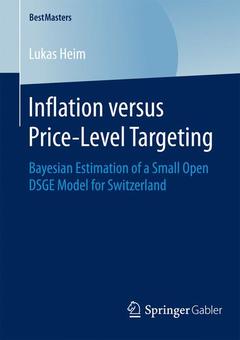 Couverture de l’ouvrage Inflation versus Price-Level Targeting