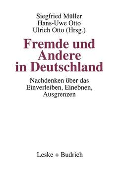 Couverture de l’ouvrage Fremde und Andere in Deutschland