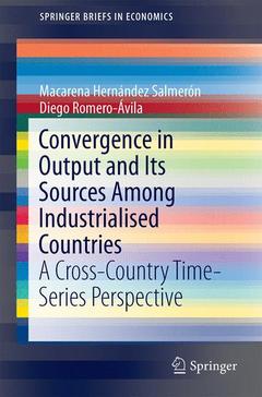 Couverture de l’ouvrage Convergence in Output and Its Sources Among Industrialised Countries