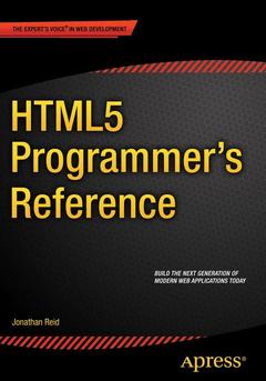 Cover of the book HTML5 Programmer's Reference