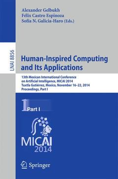 Cover of the book Human-Inspired Computing and its Applications