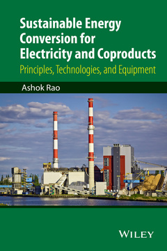 Couverture de l’ouvrage Sustainable Energy Conversion for Electricity and Coproducts