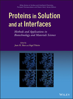 Couverture de l’ouvrage Proteins in Solution and at Interfaces
