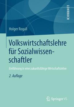 Couverture de l’ouvrage Volkswirtschaftslehre für Sozialwissenschaftler