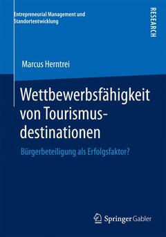 Couverture de l’ouvrage Wettbewerbsfähigkeit von Tourismusdestinationen