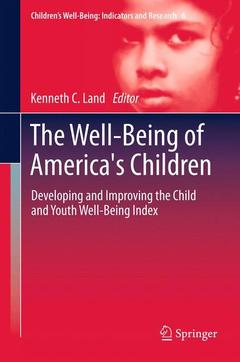 Cover of the book The Well-Being of America's Children