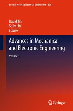 Couverture de l’ouvrage Advances in Mechanical and Electronic Engineering