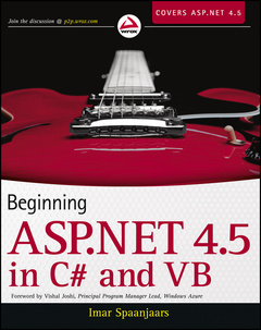 Couverture de l’ouvrage Beginning ASP.NET 4.5: in C# and VB
